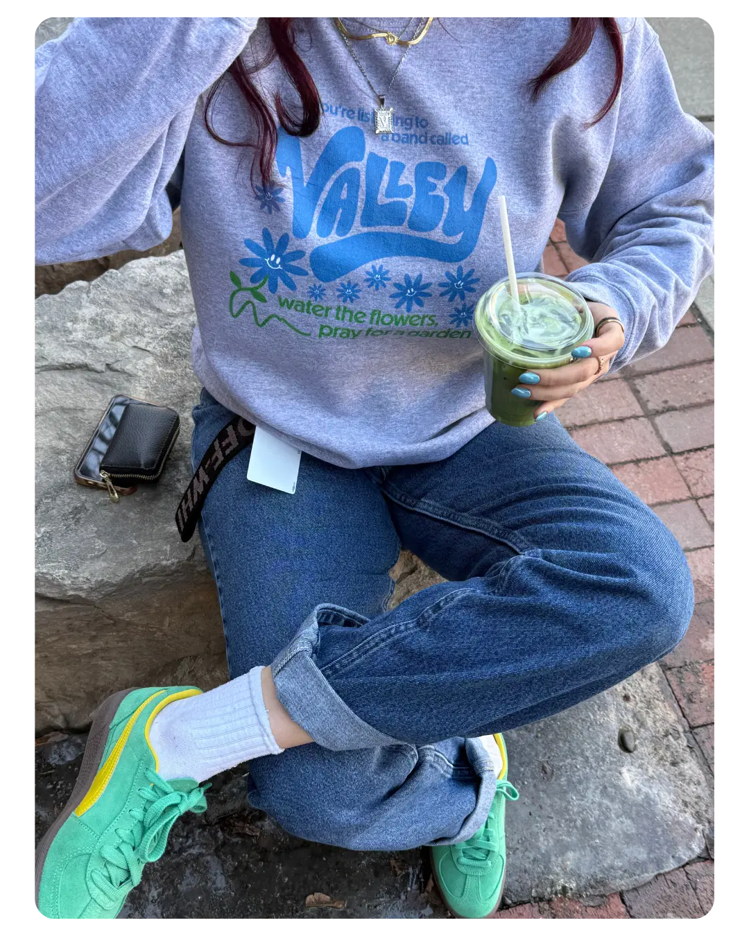 Fan wearing Softside merch