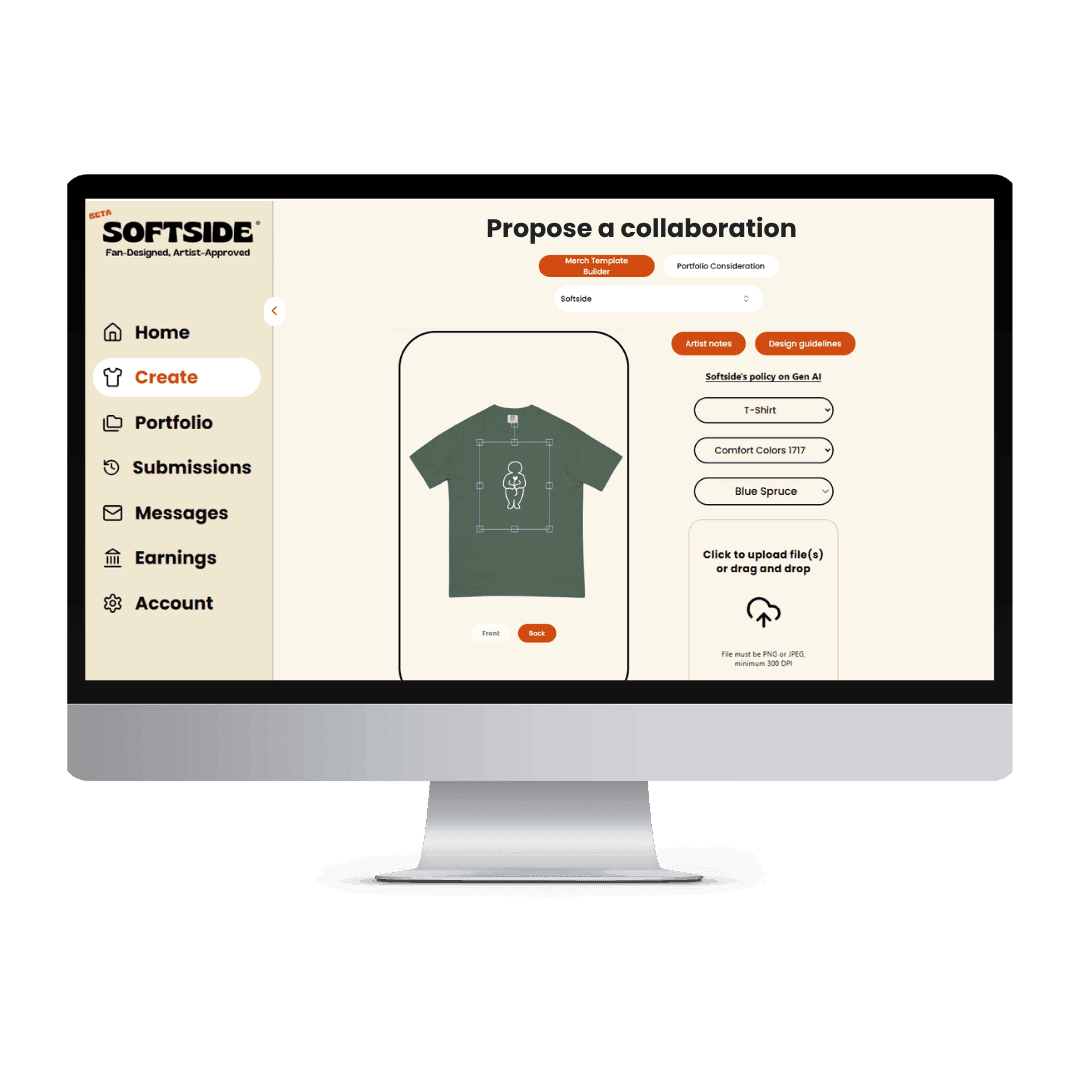 Create merch image